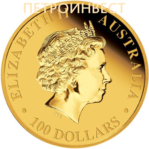 картинка Aвстралийский Кенгуру (Наггет) (100 Dollars); 1oz; 2021 от Пестроинвест