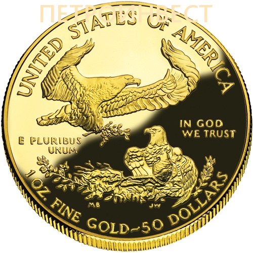картинка Американский Орел (50 USD); 1oz от Пестроинвест