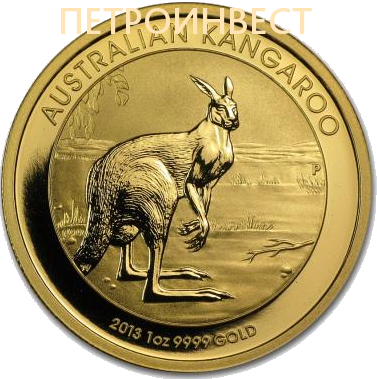 картинка Aвстралийский Кенгуру (Наггет) (100 Dollars); 1oz; 2013 от Пестроинвест