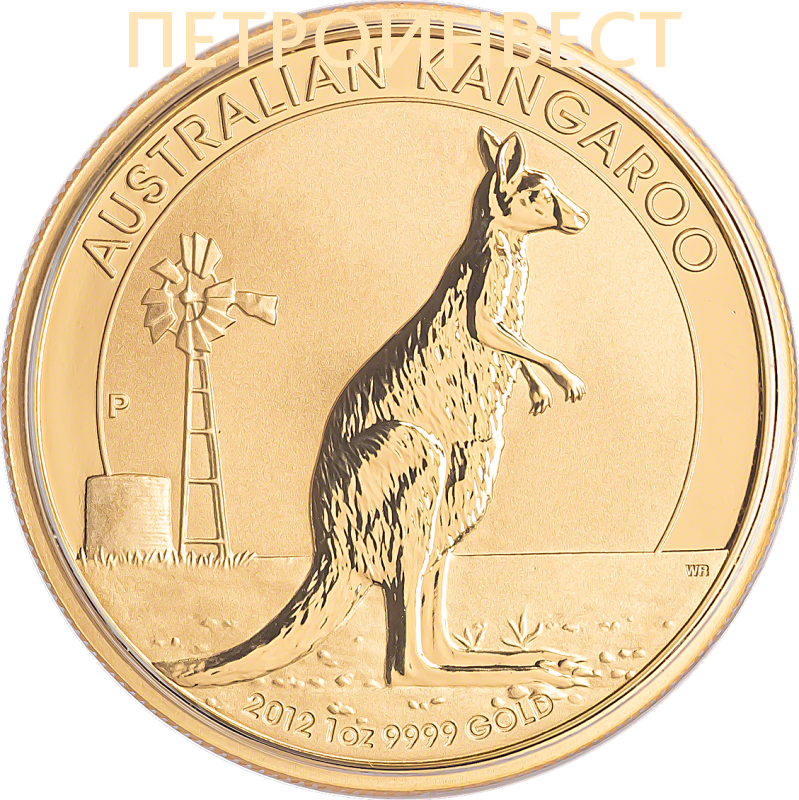 картинка Aвстралийский Кенгуру (Наггет) (100 Dollars); 1oz; 2012 от Пестроинвест