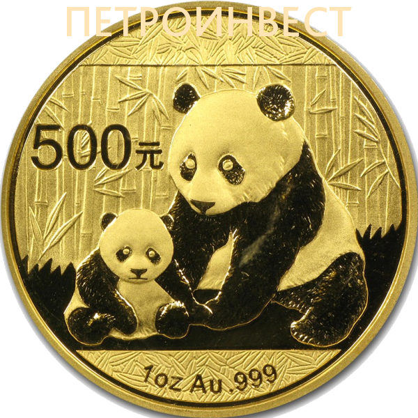 картинка Китайская Панда 2012 (500 юань); 1oz от Пестроинвест