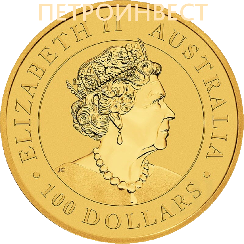 картинка Кенгуру (Наггет) (100 dollars); 2022; 1oz от Пестроинвест