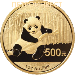 картинка Панда (500 юань); 2014; 1oz от Пестроинвест