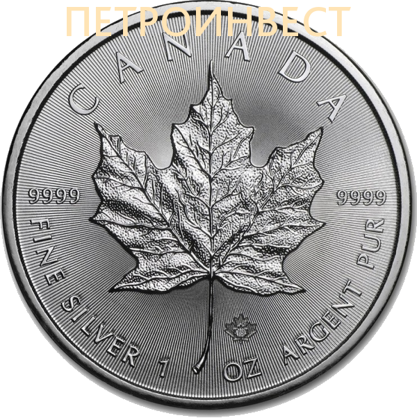картинка Канадский Кленовый лист; 2014; 5 Dollars; 1oz от Петроинвест