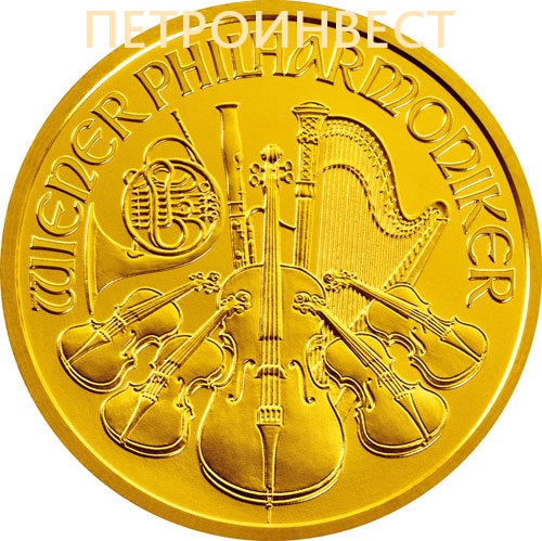 картинка Венская Филармония - Филармоникер (100 Еuro); 1oz от Пестроинвест