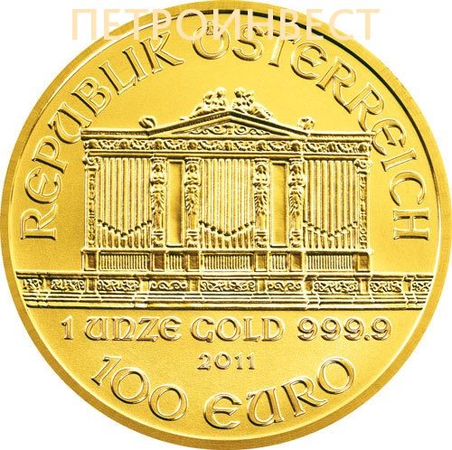 картинка Венская Филармония - Филармоникер (100 Еuro); 1oz от Пестроинвест